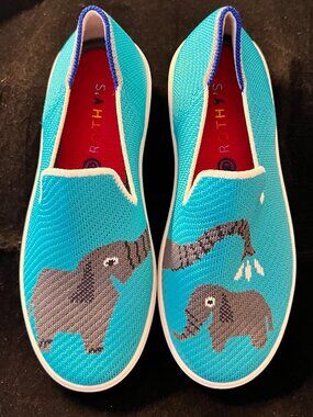 Rothy s The Kids Sneakers Elephant Bath Time NWOT Kids 3